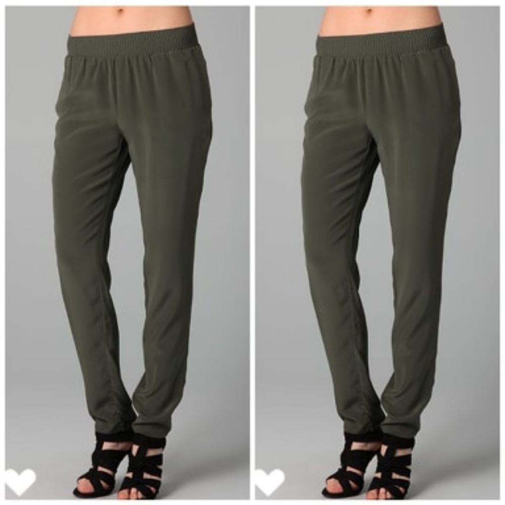 Anthropologie BB Dakota Alexander Silk Pants Small